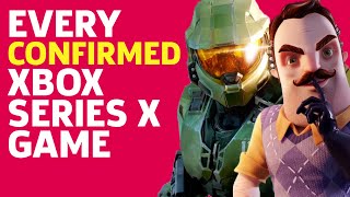 All The Games Coming To Xbox Series X