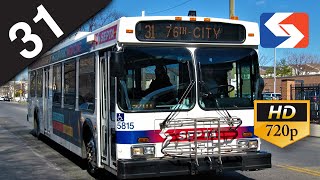 SEPTA Ride: 2004 New Flyer D40LF #5815 on route 31 to 76th-City