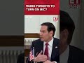 Marco Rubio Forgets To Turn On Mic Before His Speech At Quad FMs Meet #shorts #us #rubio #india