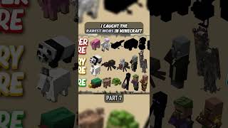 Found Minecraft’s RAREST Mob… Part 7 😱 #minecraft #shorts Credits: FRU