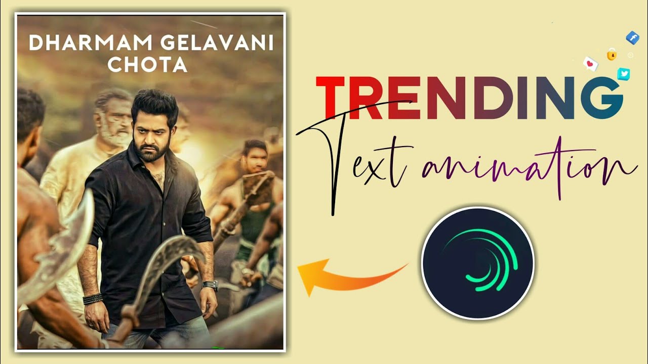 Trending lyrics animation tutorial || Tech ruler