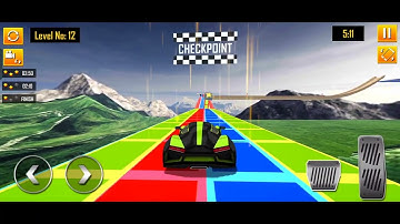 Mega Ramp Car Stunts - Ramp Car Racing 3D - Android / IOS Gameplay #3