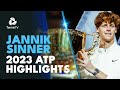 Jannik sinner 2023 atp highlight reel