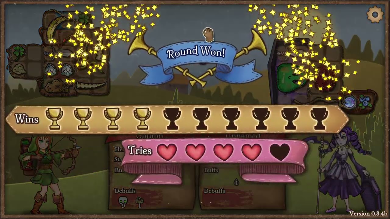 Burst damage with Bloodthorne and Bow | Backpack Battles