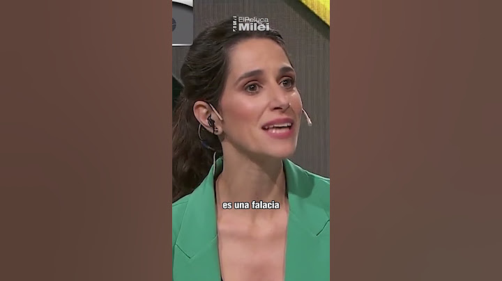 MILEI LE TAPÓ LA BOCA A PERIODISTA ZURDA
