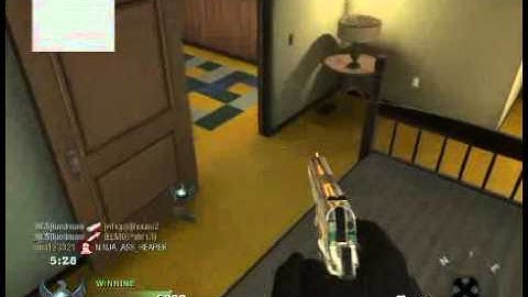 Black Ops - Double Quick Scope Through Hole On Nuketown!