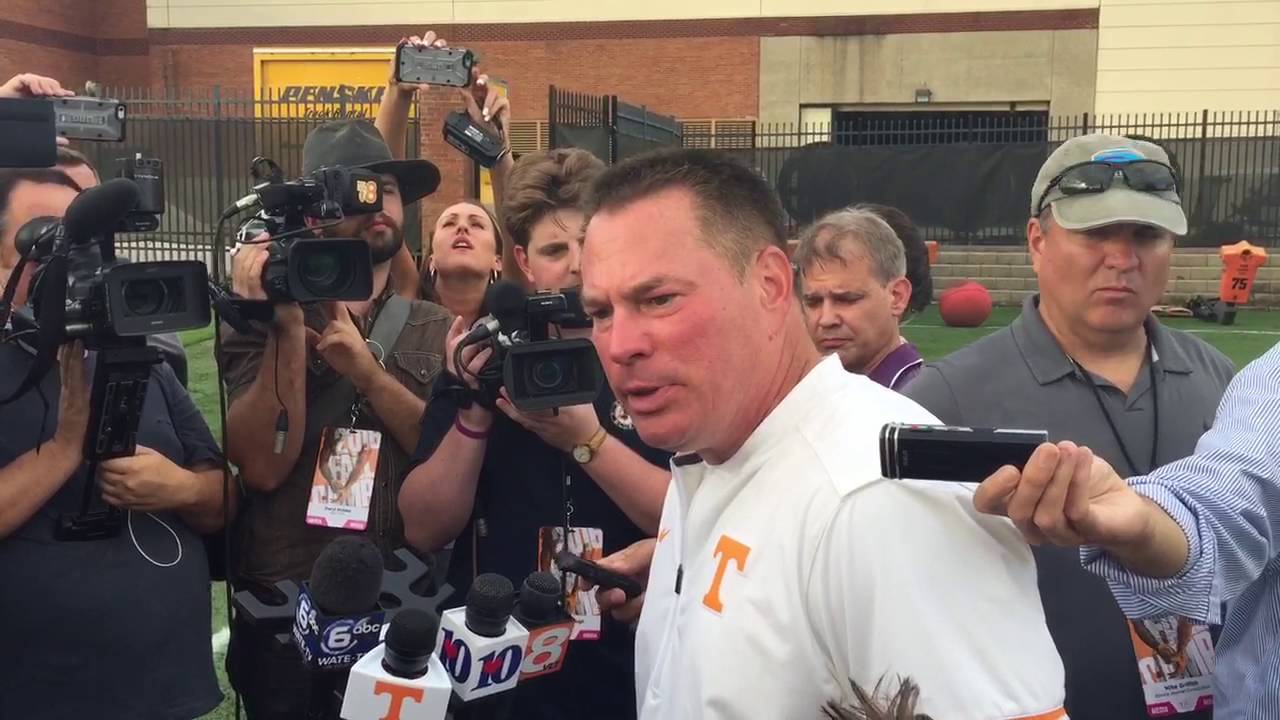 Butch Jones talks Chance Hall injury YouTube
