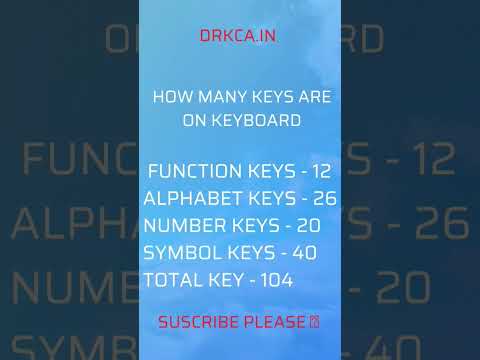 How Many Different Keys Are There