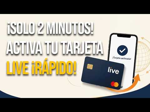 ¿Recibiste tu Tarjeta de Live? Así la Activas en Menos de 2 Minutos
