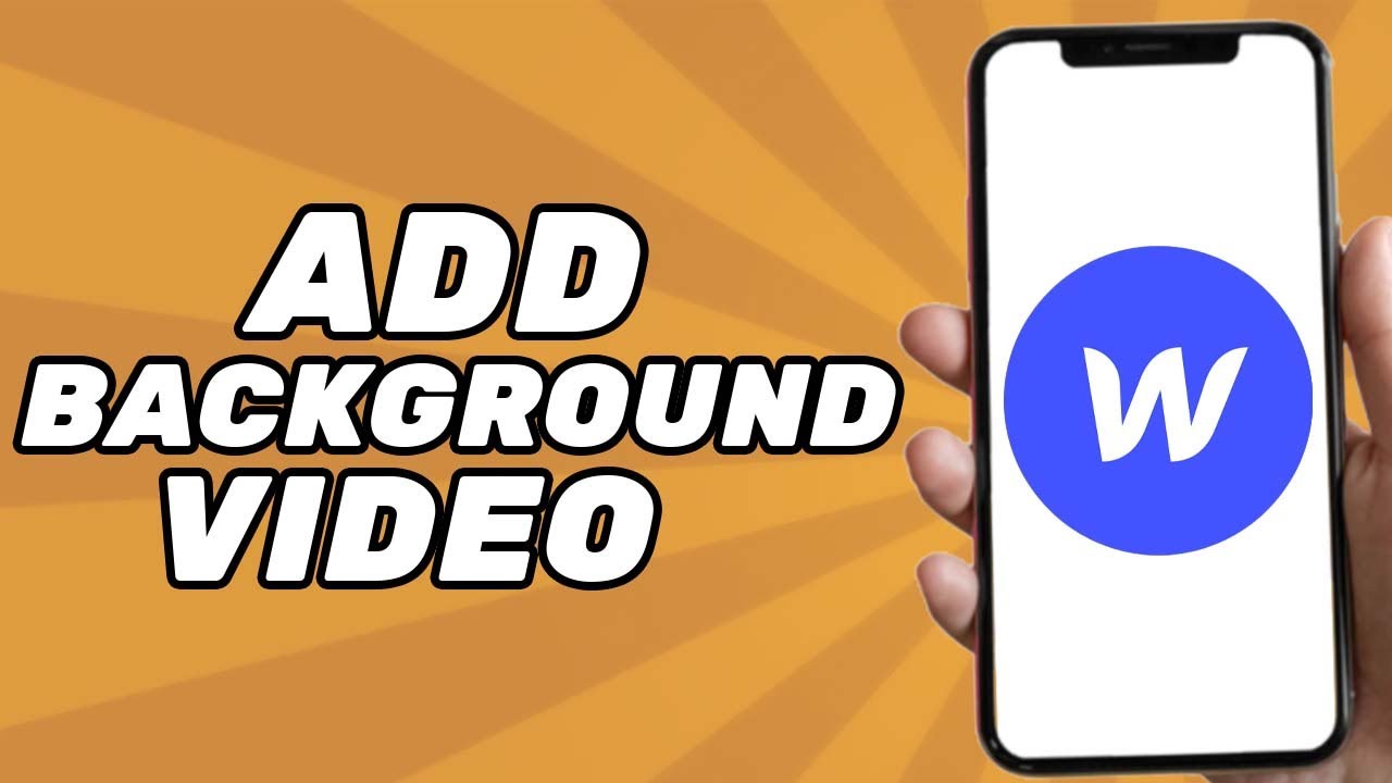 How to add background video to flow Easy tutorial YouTube