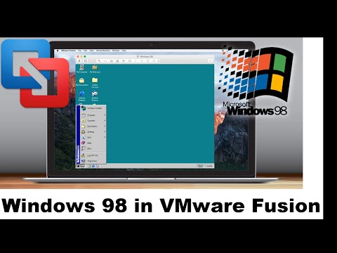 Installing Windows 98 in a VMware Fusion Virtual Machine