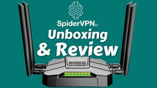 Spider VPN Router UNBOXING & REVIEW