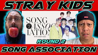 Weebs React To Stray Kids  Round 2 Of Song Association  elle reaction