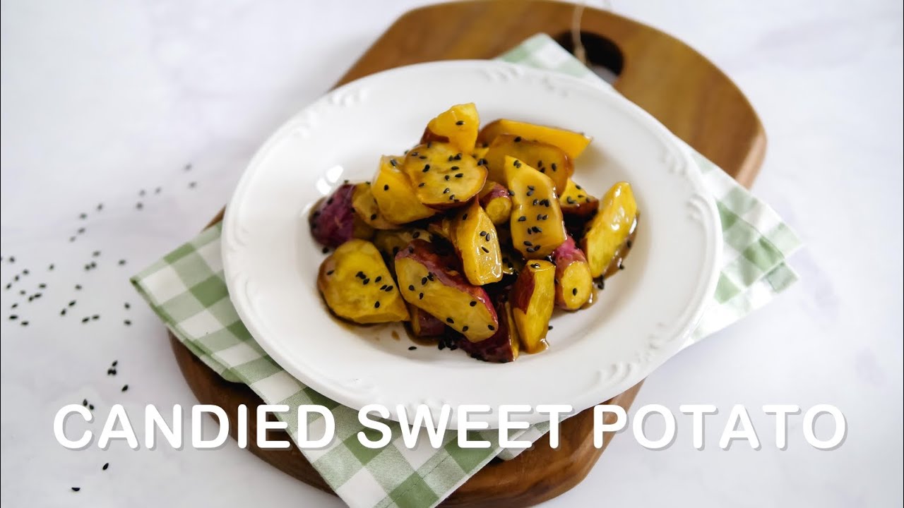 Candied Sweet Potato | ASMR Cooking | Ubi Manis - YouTube
