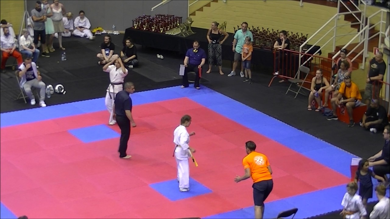 028 Open de Belgique Camille Haddouche 2ème combat YouTube