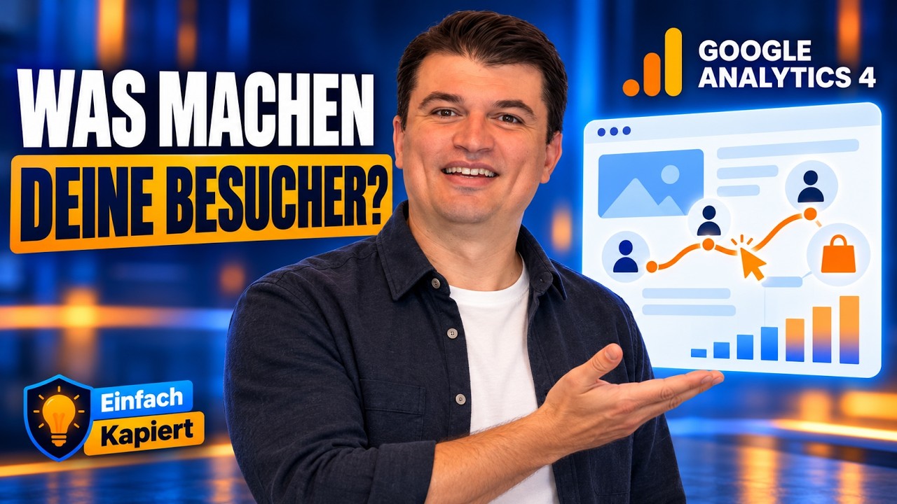 Titel:Google Analytics 4 Tutorial 2026 auf Deutsch – komplett erklärt ...