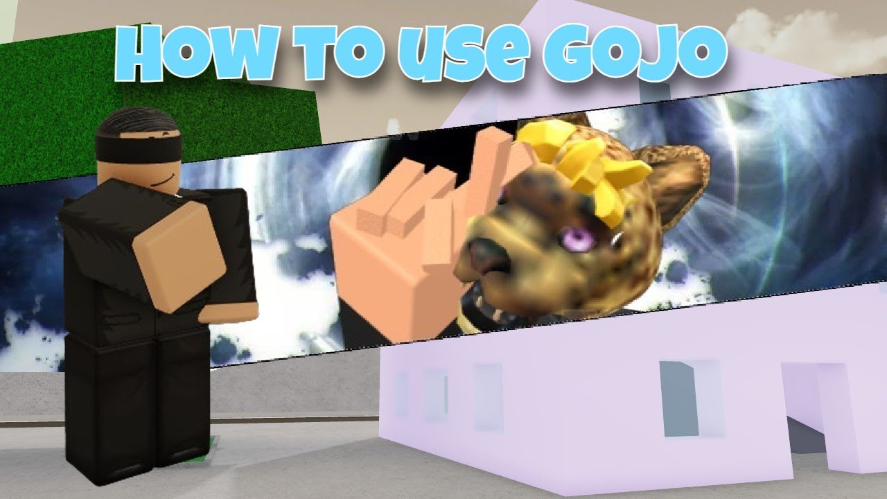 How to use Gojo In Jujutsu Shenanigans - YouTube