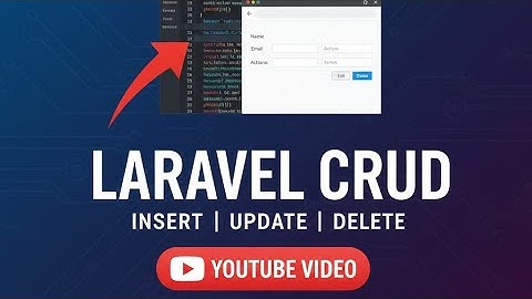 Laravel CRUD in One Video | HTML Form + Controller + Model + Routes (2025) | monu vapi