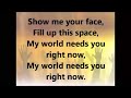 Kirk Franklin My World Needs You Right Now mp3
