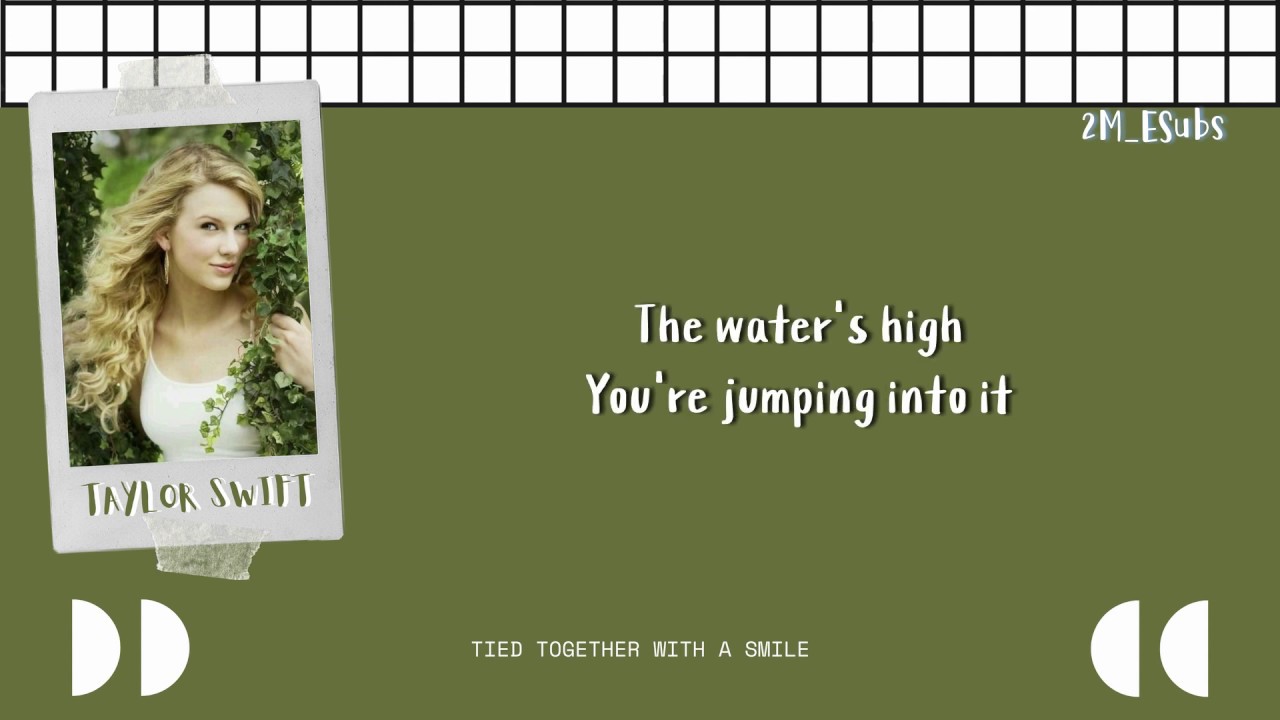 Taylor Swift - Tied Together With A Smile [Lyrics] HD - YouTube