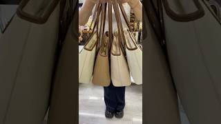 Top Trendy l Beautiful Contrast Trim Zip Top Large Tote Shoulder Bag #shortsfeed