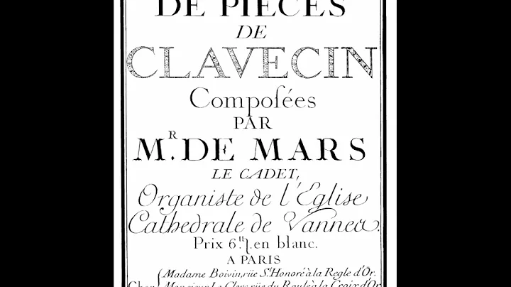 Prlude, Suite No.1 in A major, Charles Demars