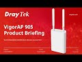 DrayTek Innovations: Introducing 2.5GbE Wi-Fi 6 VigorAP 905