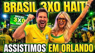 🇧🇷 BRAZIL 3-0 HAITI! Rain, Samba, and a Huge Party in Orlando! 🔥