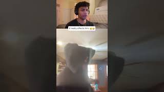 He Is Scared Of The Dark