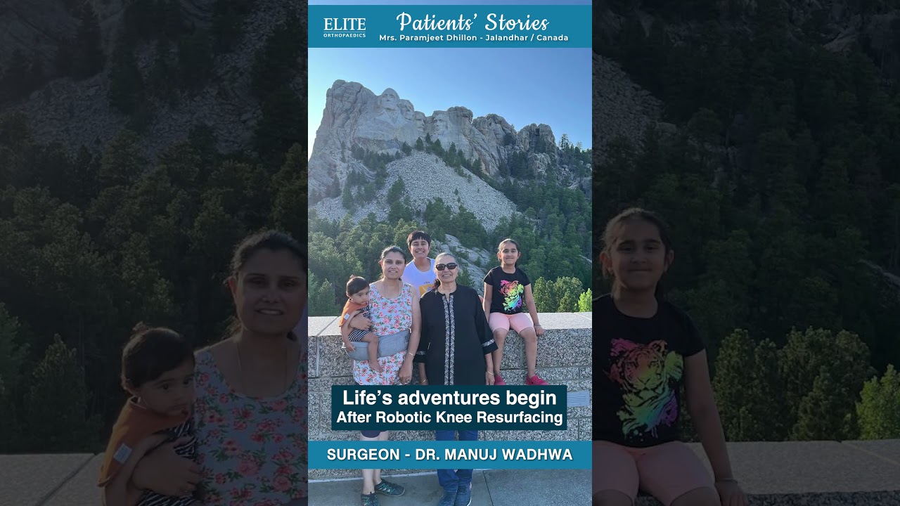 From Knee Pain to Glacier Travel | Real Knee Replacement Success Story | Dr. Manuj Wadhwa