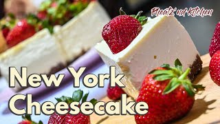 How to Make New York Cheesecake! Absolutely Delicious! Perfect Dessert!
