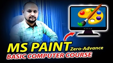 Microsoft Paint Complete Tutorial in Hindi | Basic Computer Knowledge | MS Paint