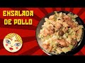 Ensalada de pollo y pasta - Receta facil y barata