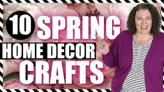 Celebrity 10 HIGH END Spring Decor Crafts Using Dollar Tree Supplies Wealth