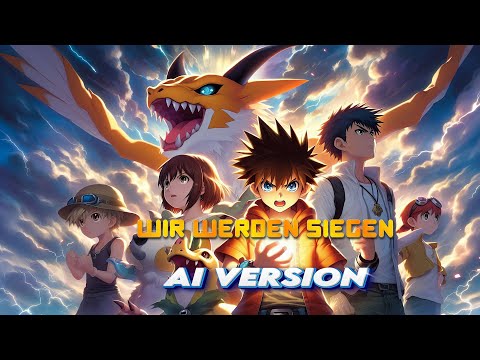 Digimon Adventure – We Will Win | German AI Cover (Full Version)