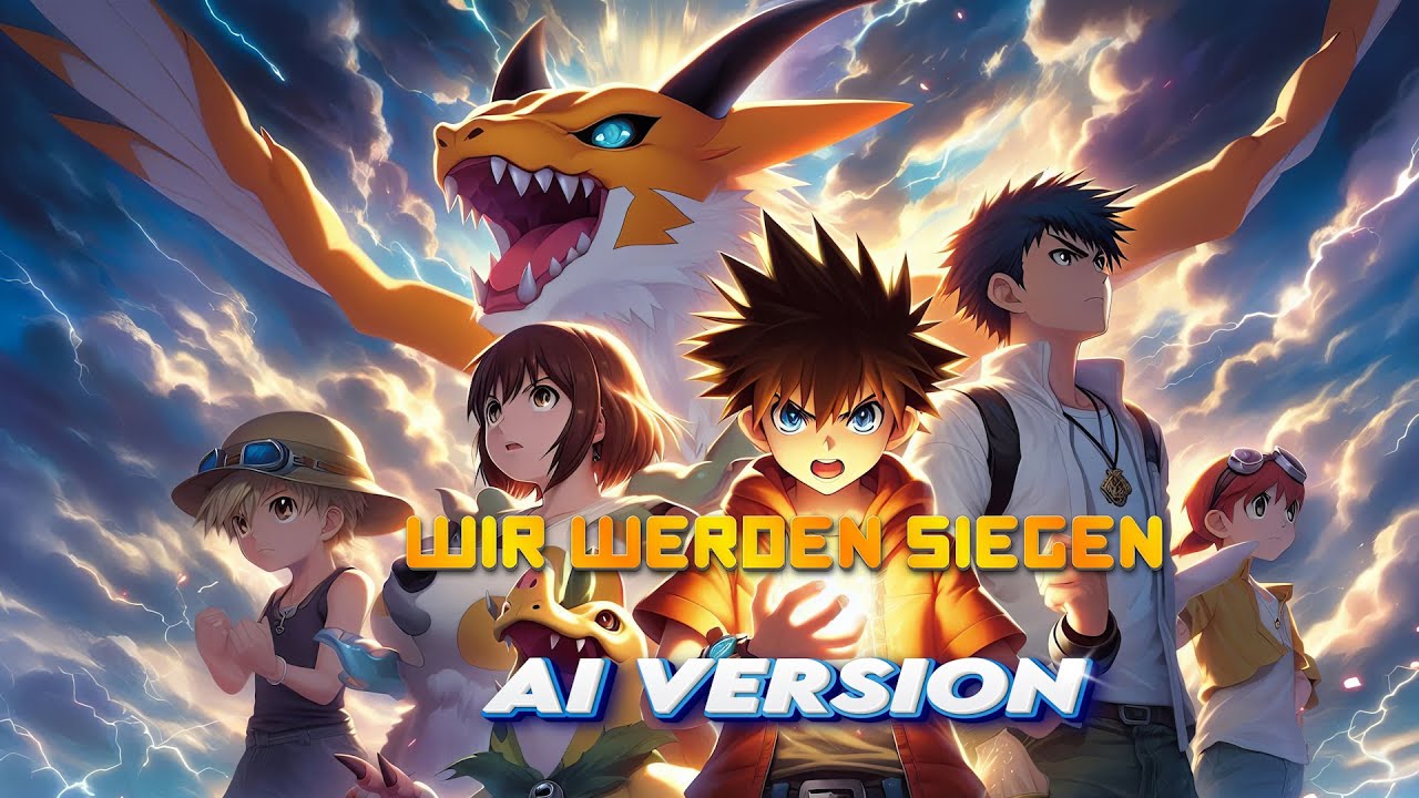 Digimon Adventure – Wir werden siegen | Deutsches AI Cover (Full Version)