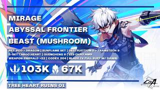 [COA] Mirage | Abyssal Frontier (Beast) | Pod 042 + Dragon | Sunflame | Weapon +22 Codex 204