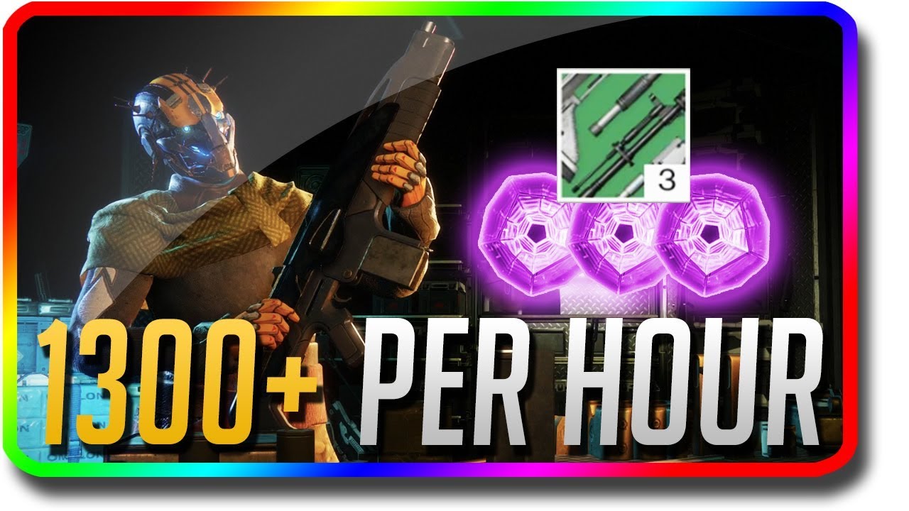 Destiny 2 1300+ Gunsmith Materials Per Hour - \