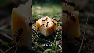 The Ant Who Moved a Mountain 🐜 | A Story About Teamwork & Never Giving Up #shorts #shortvideo