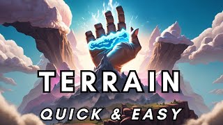 How to Quickly Create Unique Terrain in UEFN