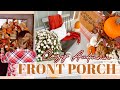 COZY FALL PORCH DECORATE WITH ME 2021 | Relaxing Autumn Day, Pumpkin Patch, and Fall Decorating!