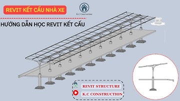 Hướng dẫn dựng 3d Revit kết cấu nhà xe | Revit kết cấu | Revit nhà xe_ Bài: 01