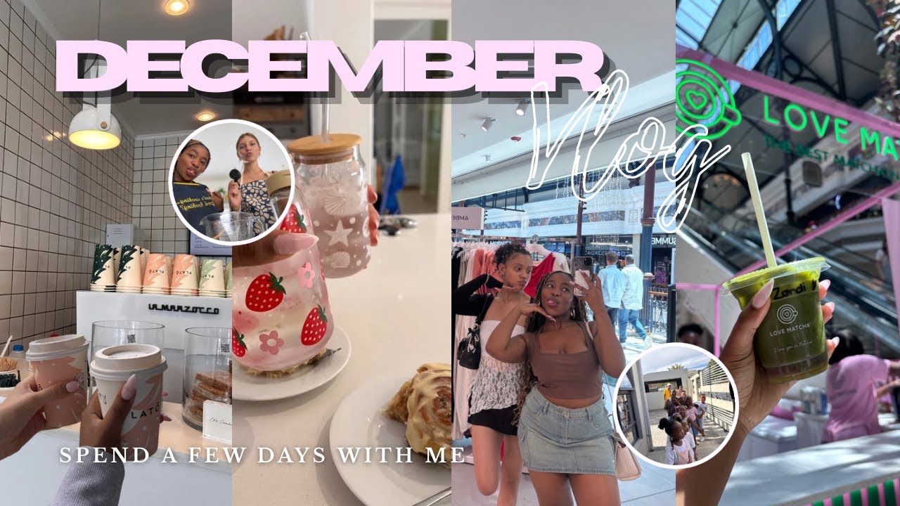 Видеоблог: Декабрьские каникулы | выпечка | друзья | время с семьей и многое другое | Южноафрикан...