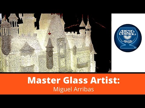 Glass Artist Miguel Arribas Demonstrates the Loop Stitch Technique