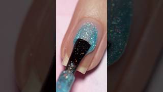 Would you wear this shimmering teal magnetic? 🩵✨ #ilnp #nailpolish #nails #cateyenails