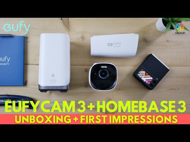 EUFY EUFYCAM 3 & HOMEBASE 3 #unboxing  Reactions + First Impressions 