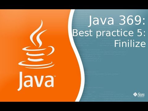 Video: Differenza Tra Final Finalmente E Finalize In Java