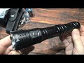 Wuben T70  Flashlight Kit + Free Extension Tube Review!