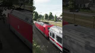 Train Sim World 3: Oldenburg - Bremen BR101 passing  #railfan #train #railfanning #railway #shorts