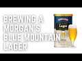 Brewing a Morgan's Blue Mountain Lager Kit | Kit to Glass | Home brew beer